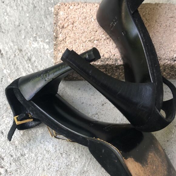 Gucci suede leopard heels - Picture 7 of 13